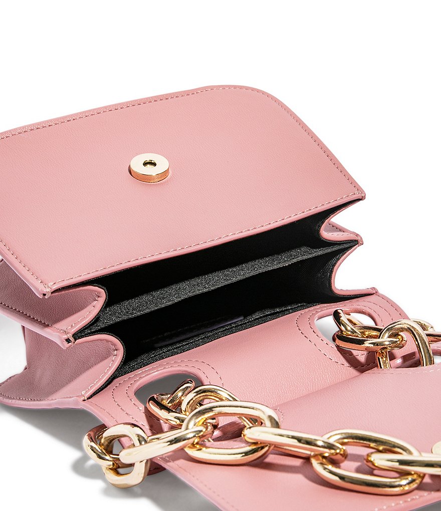 House of Want OG Chain Link Strap Vegan Leather Shoulder Bag