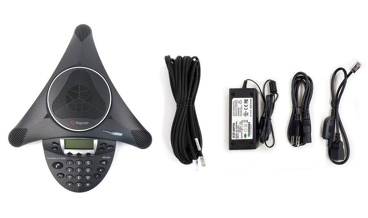 Polycom SoundStation IP 6000 w/Power Supply