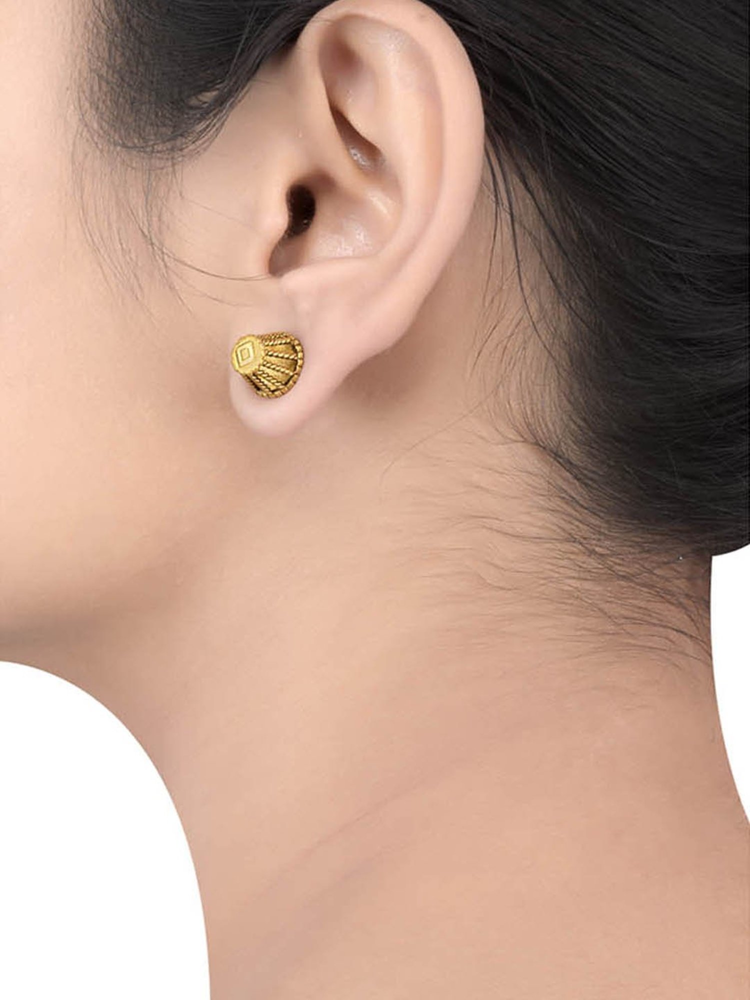 Tribe Amrapali Gold-Plated Coastal Pin Masaba Stud Earrings