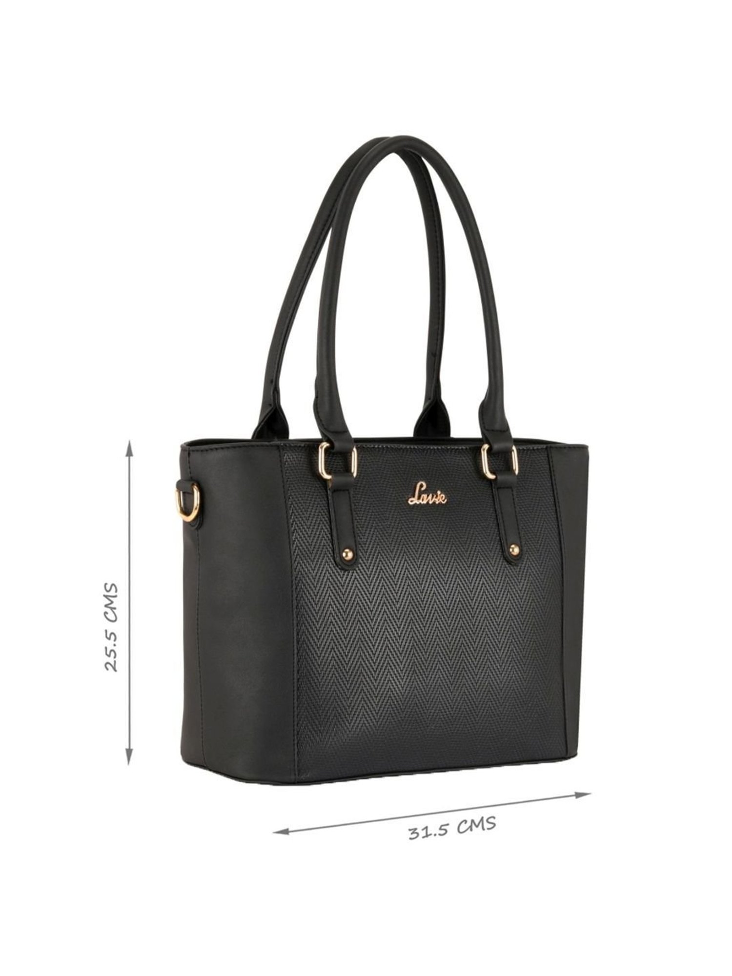 Lavie Horse Textured Medium Handbag