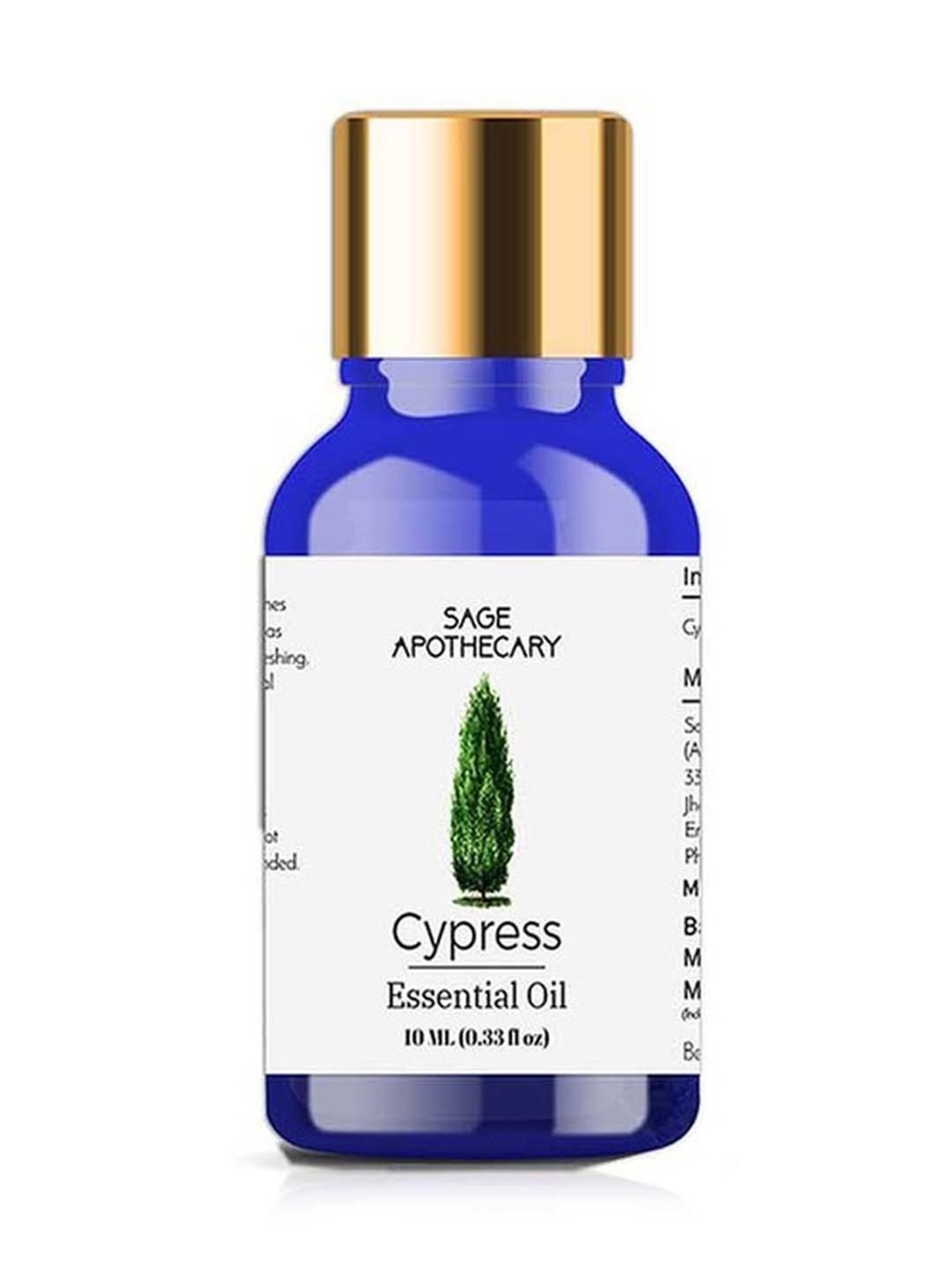 Sage Apothecary Cypress Essential Oil - 10 ml