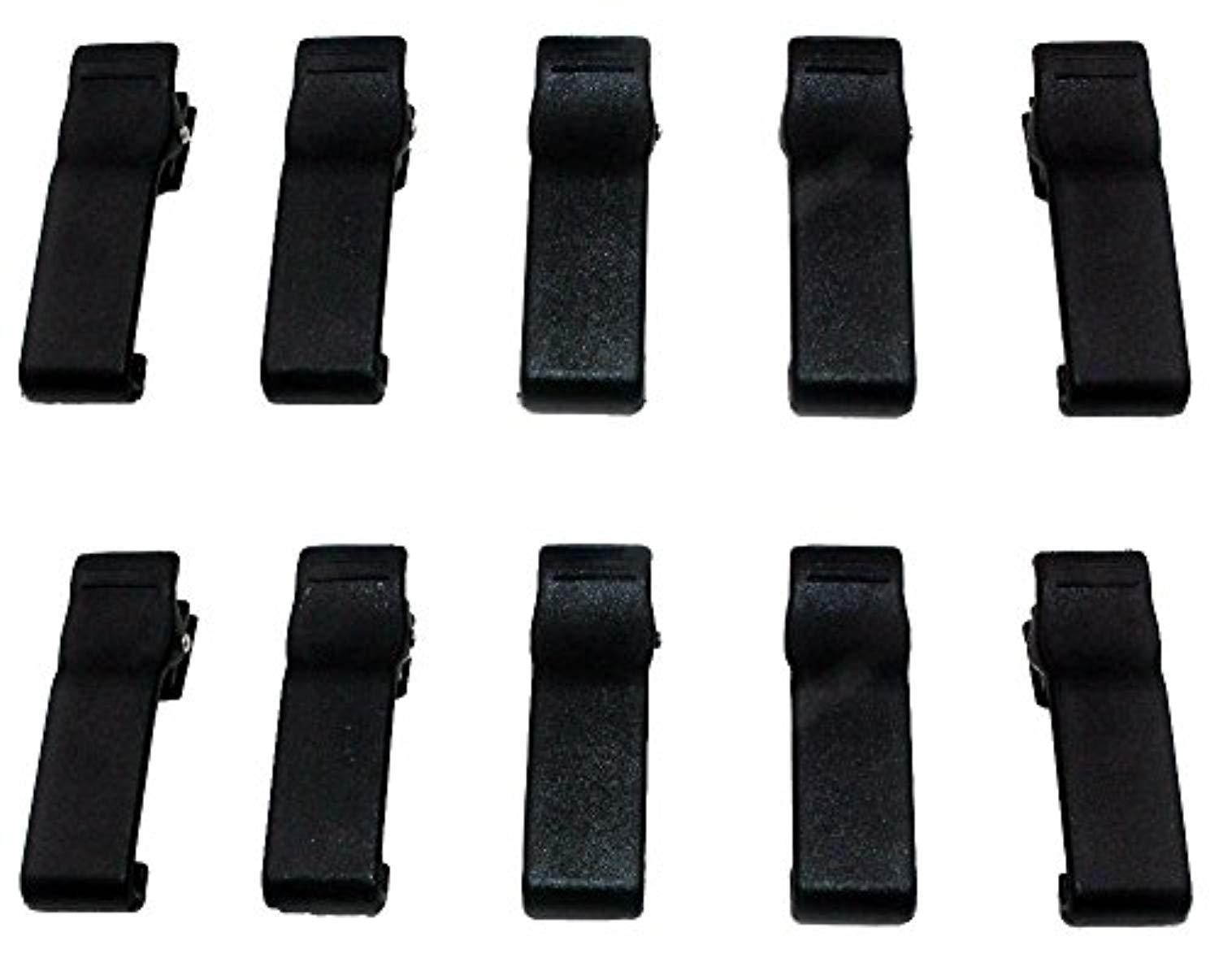 10 x sundely spring loaded belt clip for motorola ap10 cls1410 gp300 pro3150 fdc fd-150a fd-150a hyt (hytera) tc-500 radio