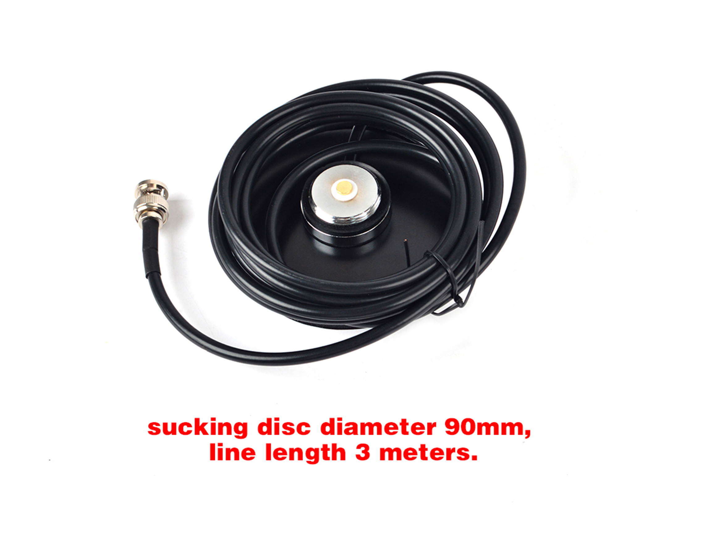 HYS 3.54'' NMO Magnet Antenna Mount 5M Cable BNC MALE Cable For UHF VHF NMO Antenna