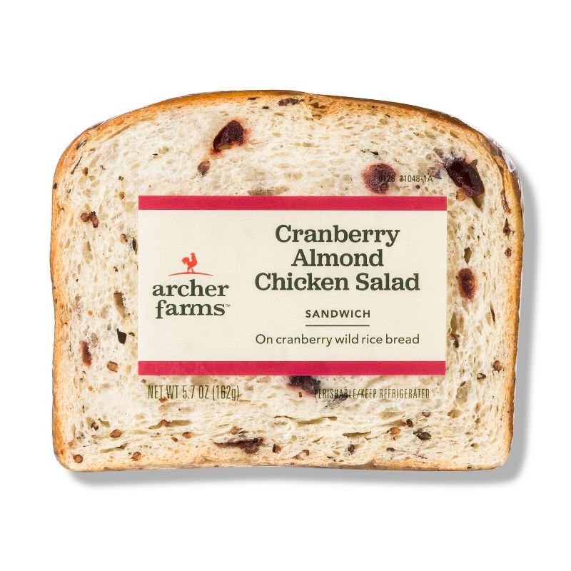Cranberry Almond Chicken Salad Sandwich - 5.7oz - Archer Farms™