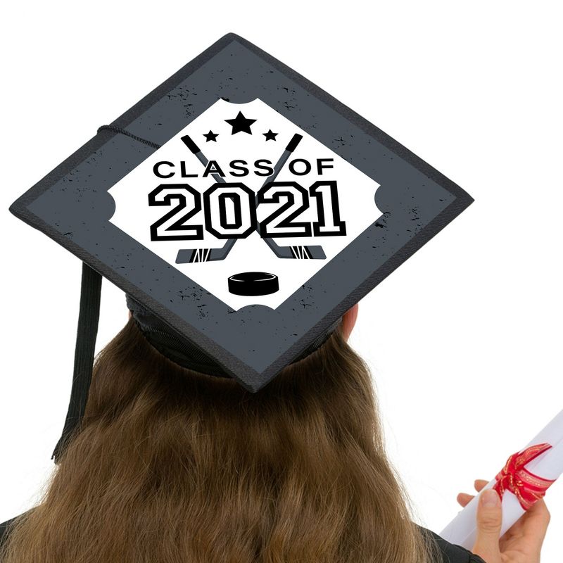 Big Dot of Happiness Senior Strong - Hanging Porch Class of 2021 Graduation Party Outdoor Decorations - Front Door Decor - 1 Piece Sign