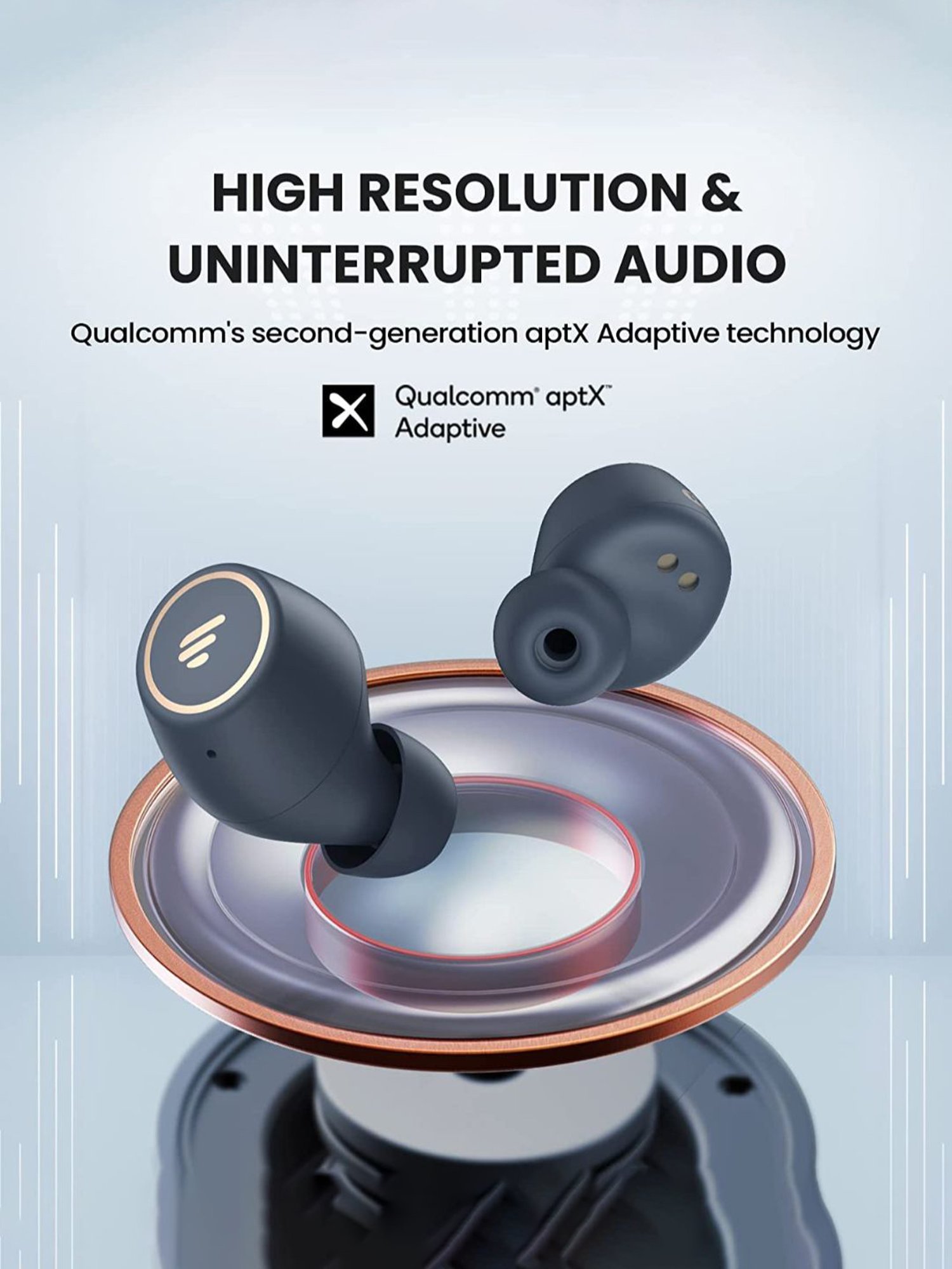 Edifier TWS1 Pro True Wireless Stereo Earbuds (Dark Grey)