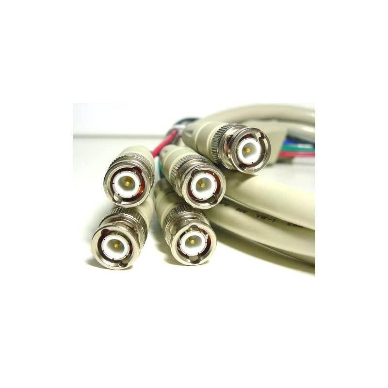 5-BNC RGB to 5-BNC RGB Video Cable