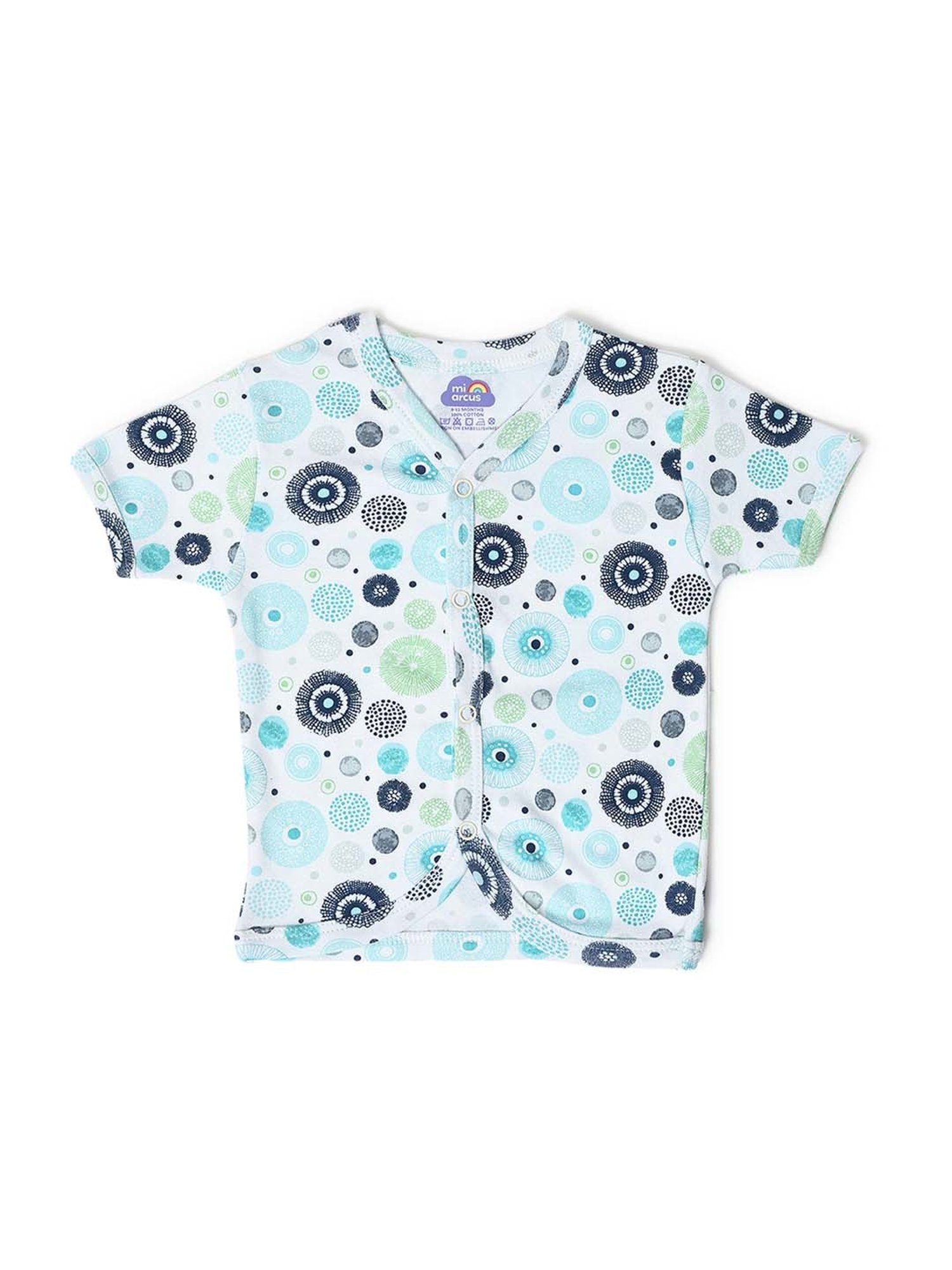 MiArcus Kids Multicolor Cotton Printed T-Shirt