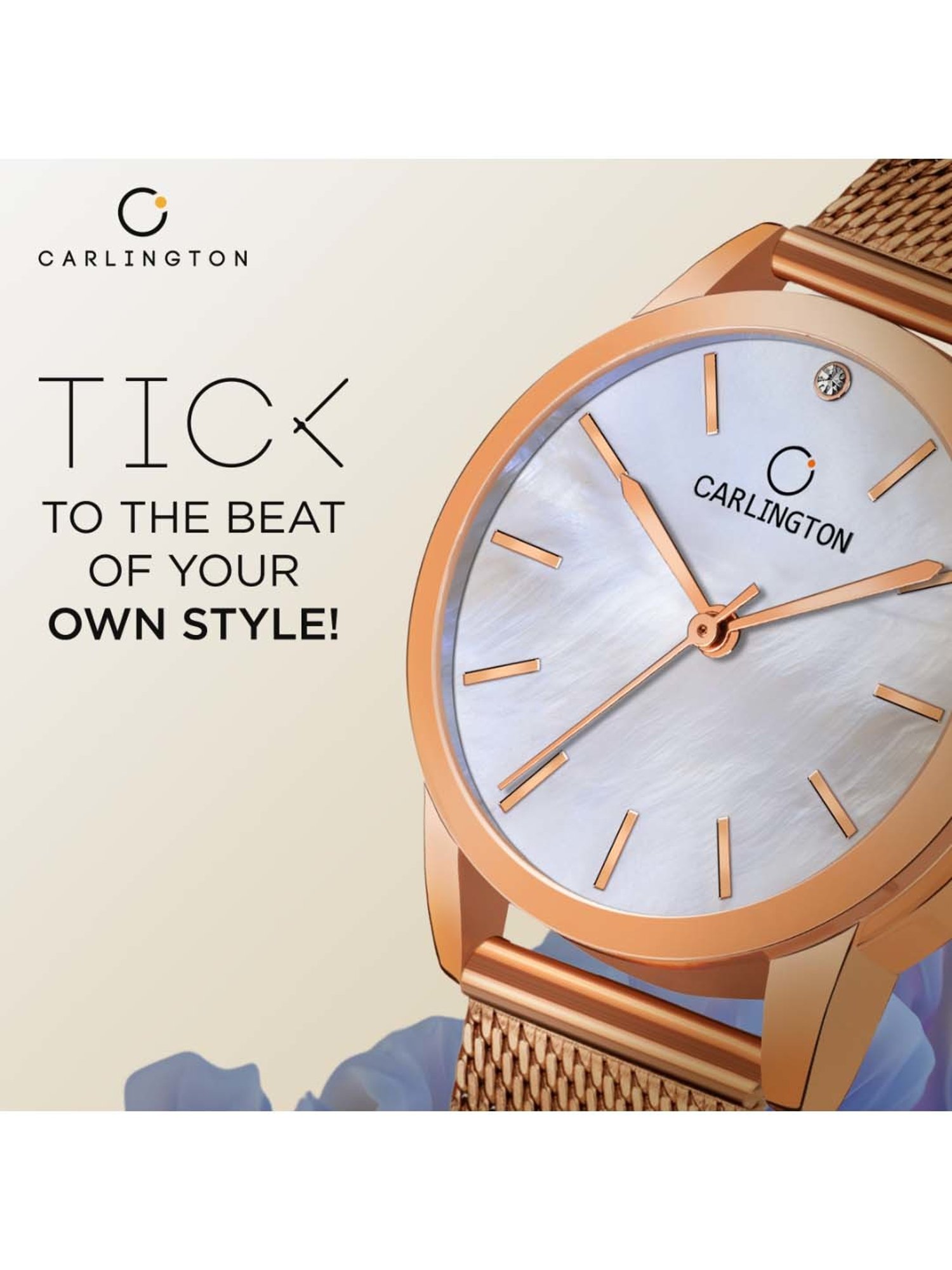 CARLINGTON CT 2010 Analog Watch for Women