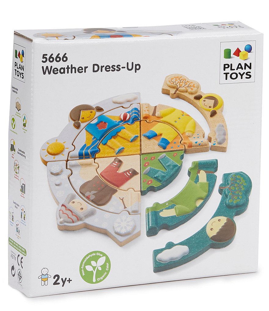 Plan Toys Weather Dress Up Puzzle