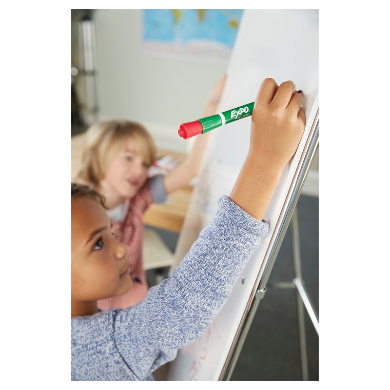 4pk Dry Erase Marker 2-in-1 Chisel Tip Multicolor - Expo