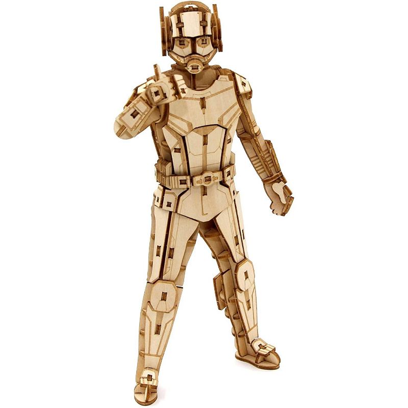 Incredibuilds Marvel Ant Man Book & Wood Model Figure Kit