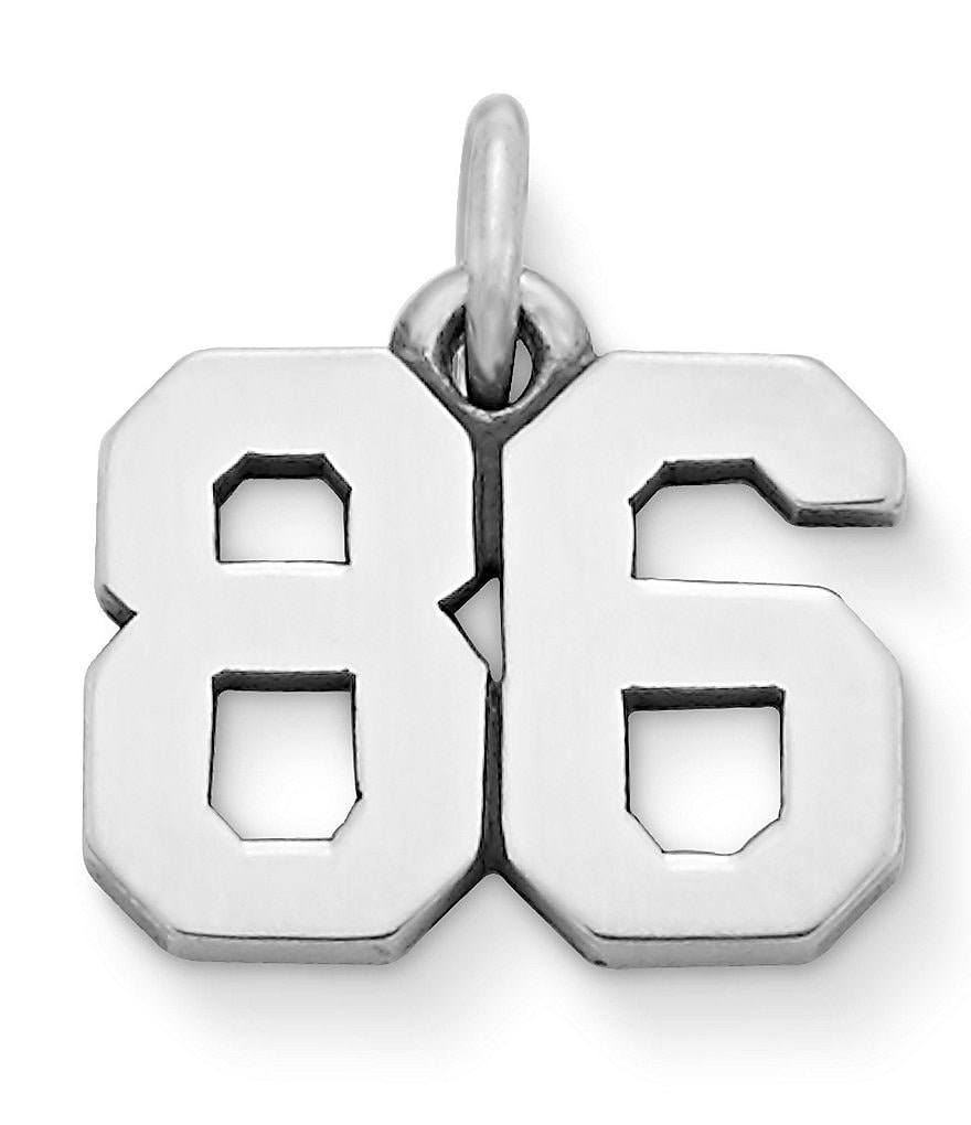 James Avery Faceted Lab-Created Amethyst February Birthstone Charm