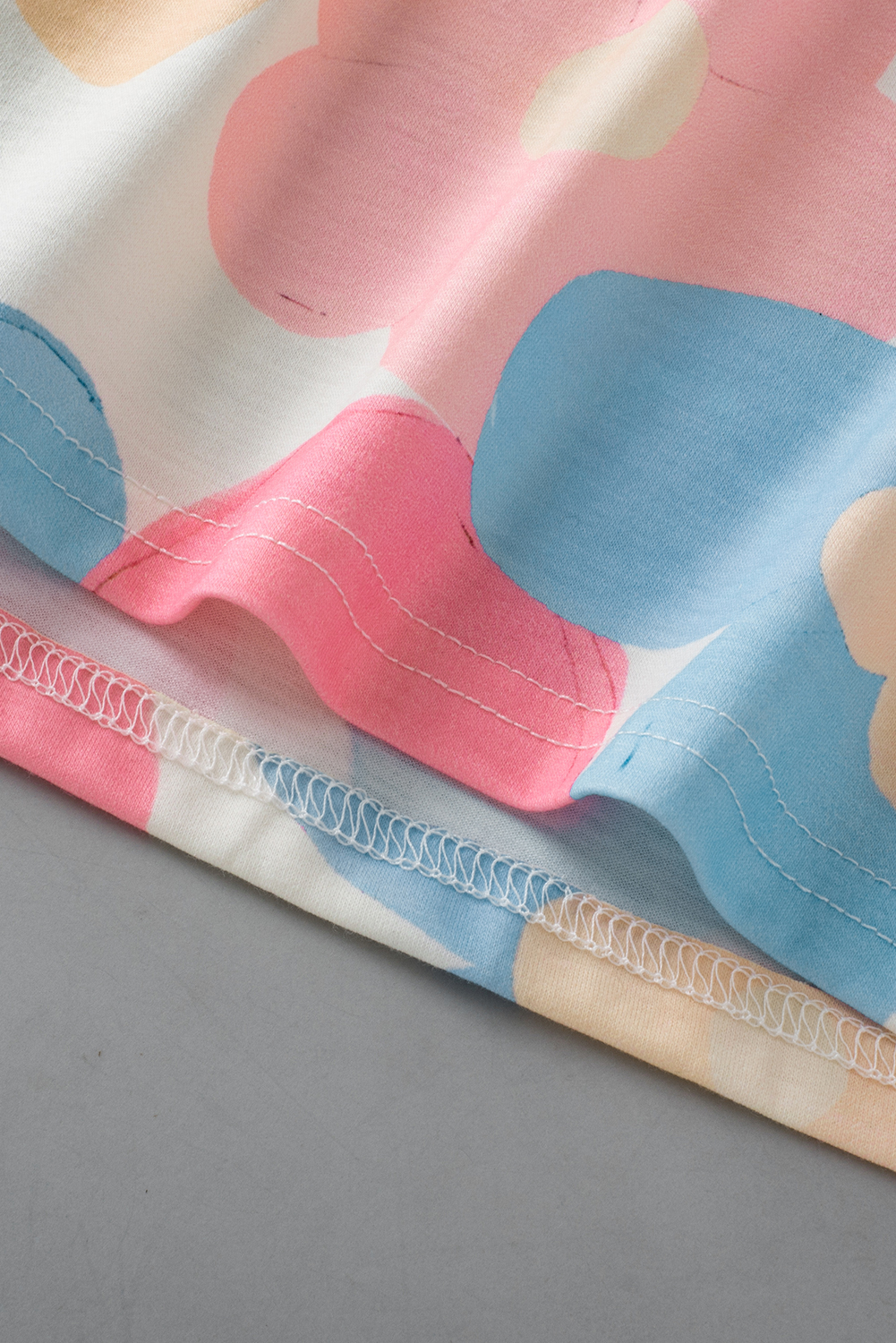 Pink Casual Solid Color Crew Neck Tank Top