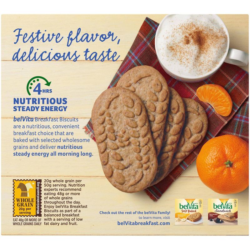 belVita Limited Edition Gingerbread Breakfast Biscuits - 5ct
