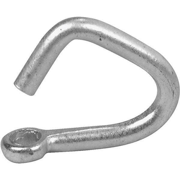 (100)-Steel Blu-Krome Finish 3/16" Connect Chain Link Cold Shut T4900324