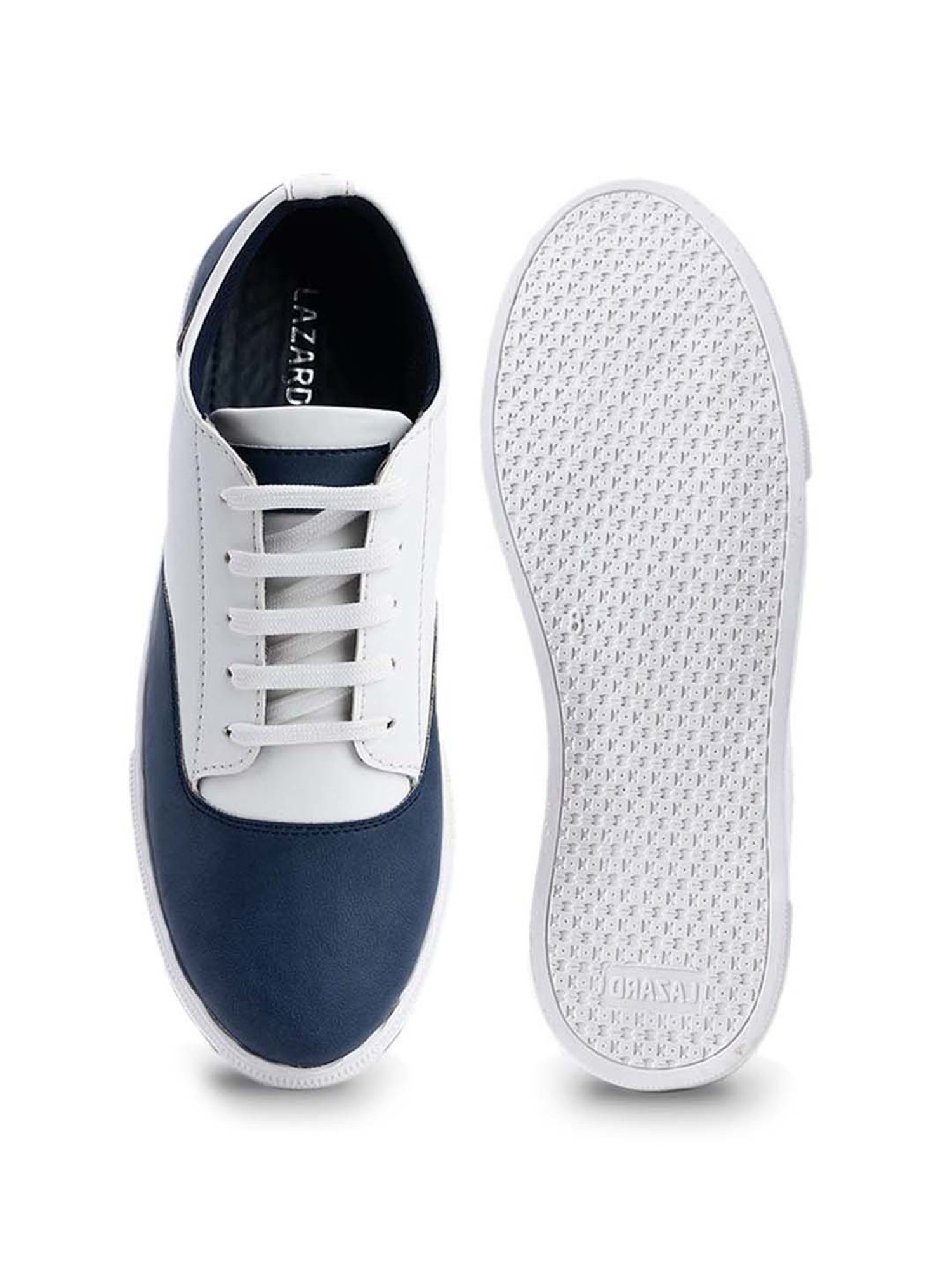 Lazard by Khadim's Men's White Casual Sneakers