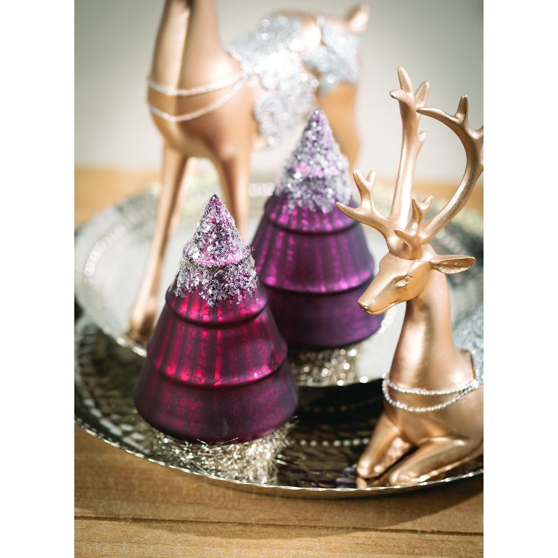 Rite Lite 11.75" Shabbat Candles Drip Rectangular Tray - Blue/Yellow