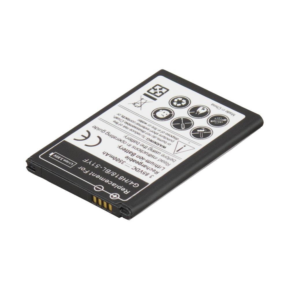 Dr. Battery - Battery for LG F500 / G4 / H810 / H811 / H815 / LS991 / US991 / VS968 / VS999 / BL-51YF / EAC62818401 / EAC62818406 / EAC62858501 / EAC62898201