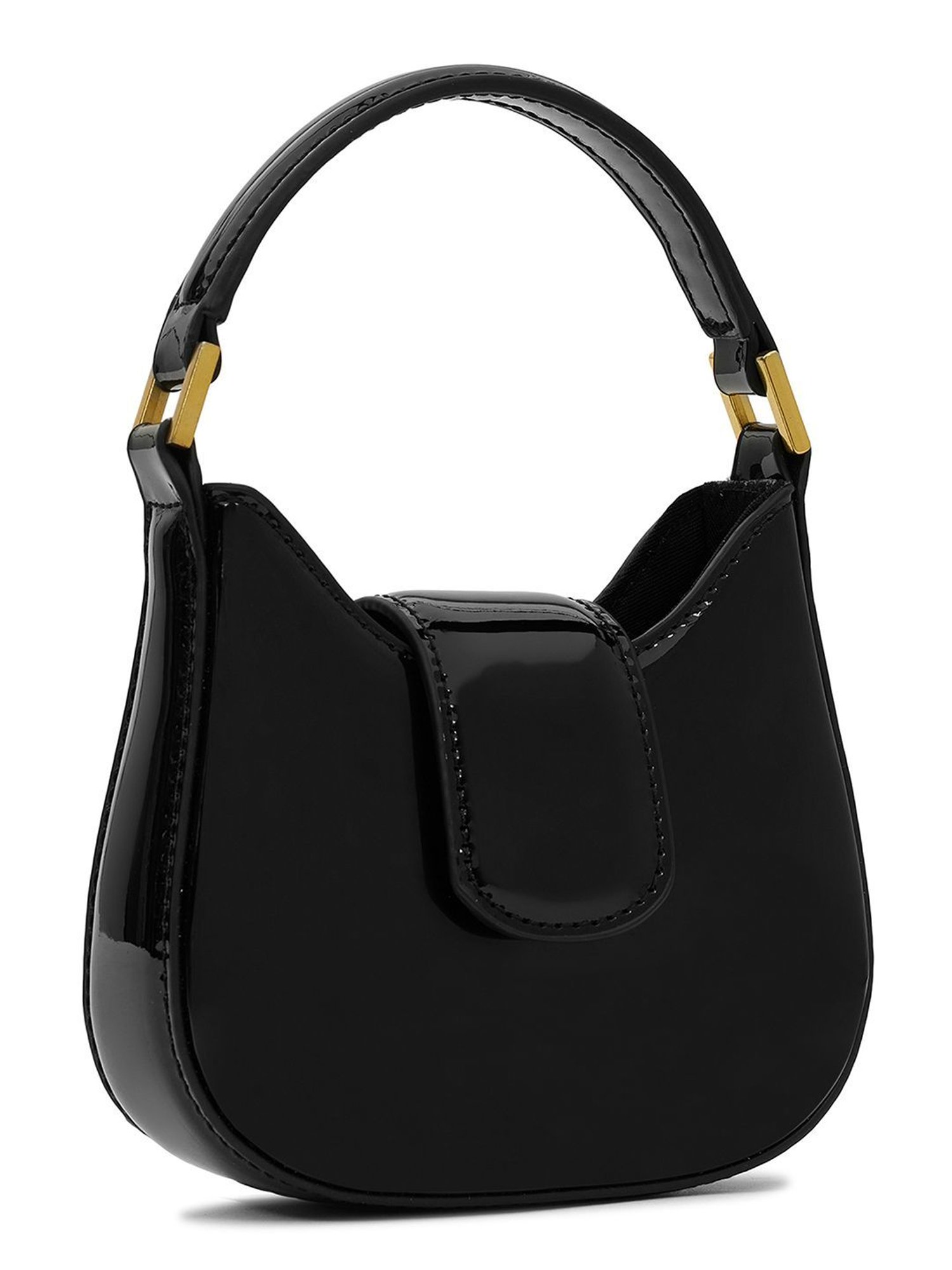 Miraggio Gigi Black Small Hobo Bag