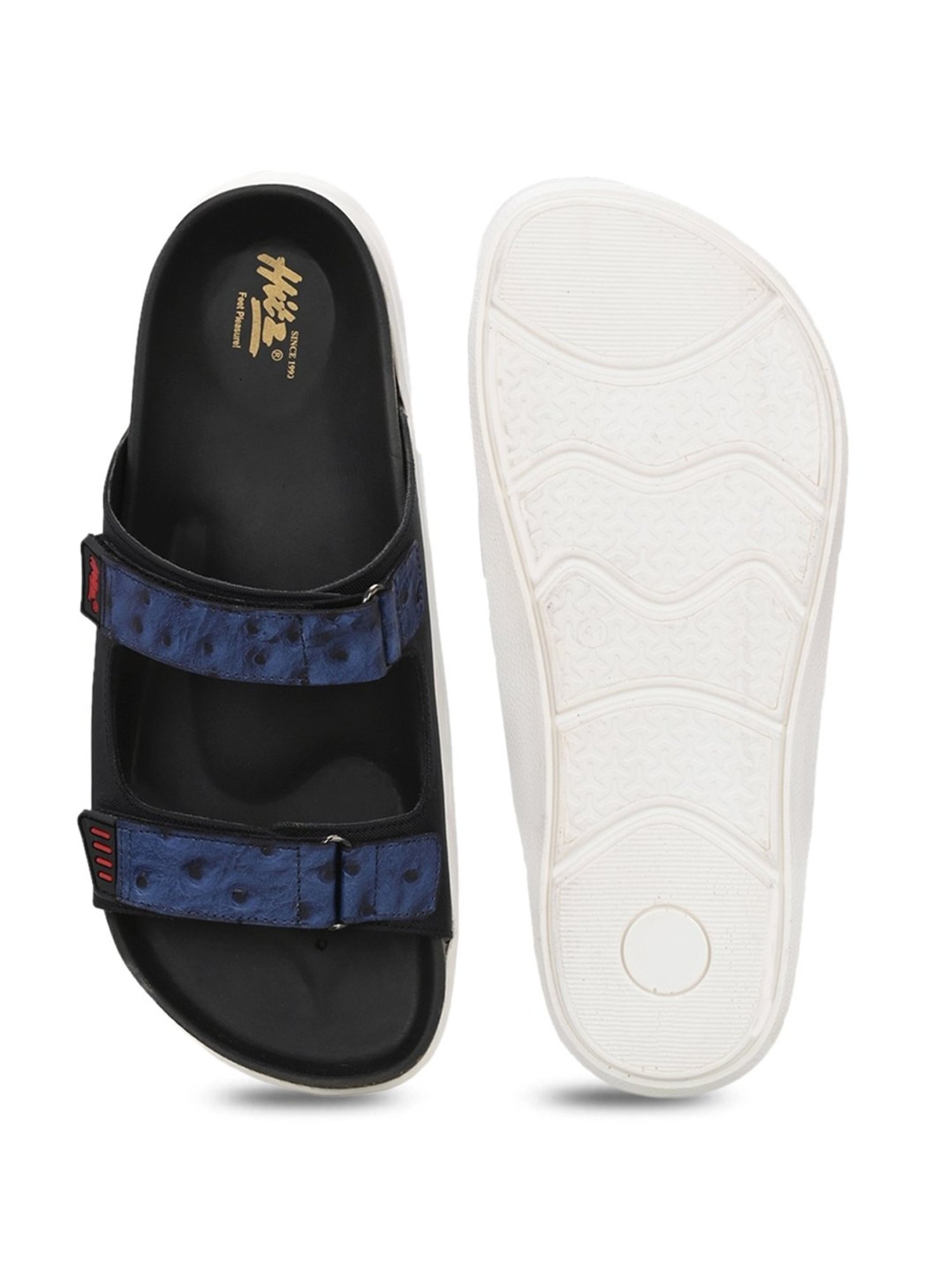 Hitz Men's Blue Casual Sandals