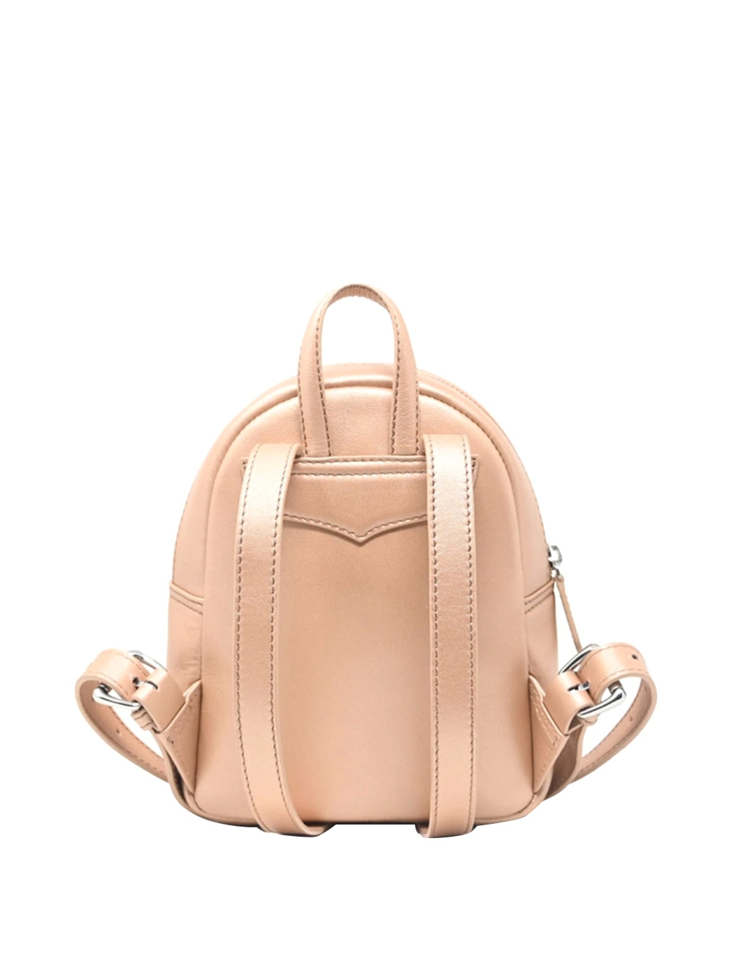 Tohl Nevern Beige Leather Medium Backpack