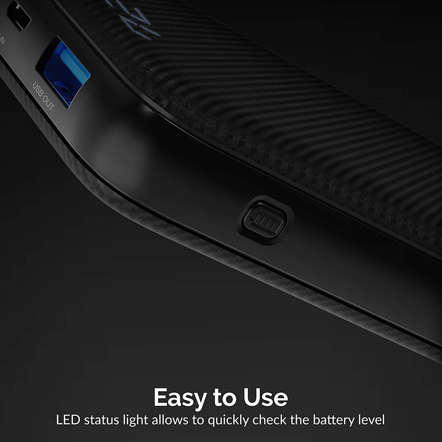 Sabrent 20000 mAh USB C PD Power Bank with Quick Charge 3.0 USB (PB-Y20B)