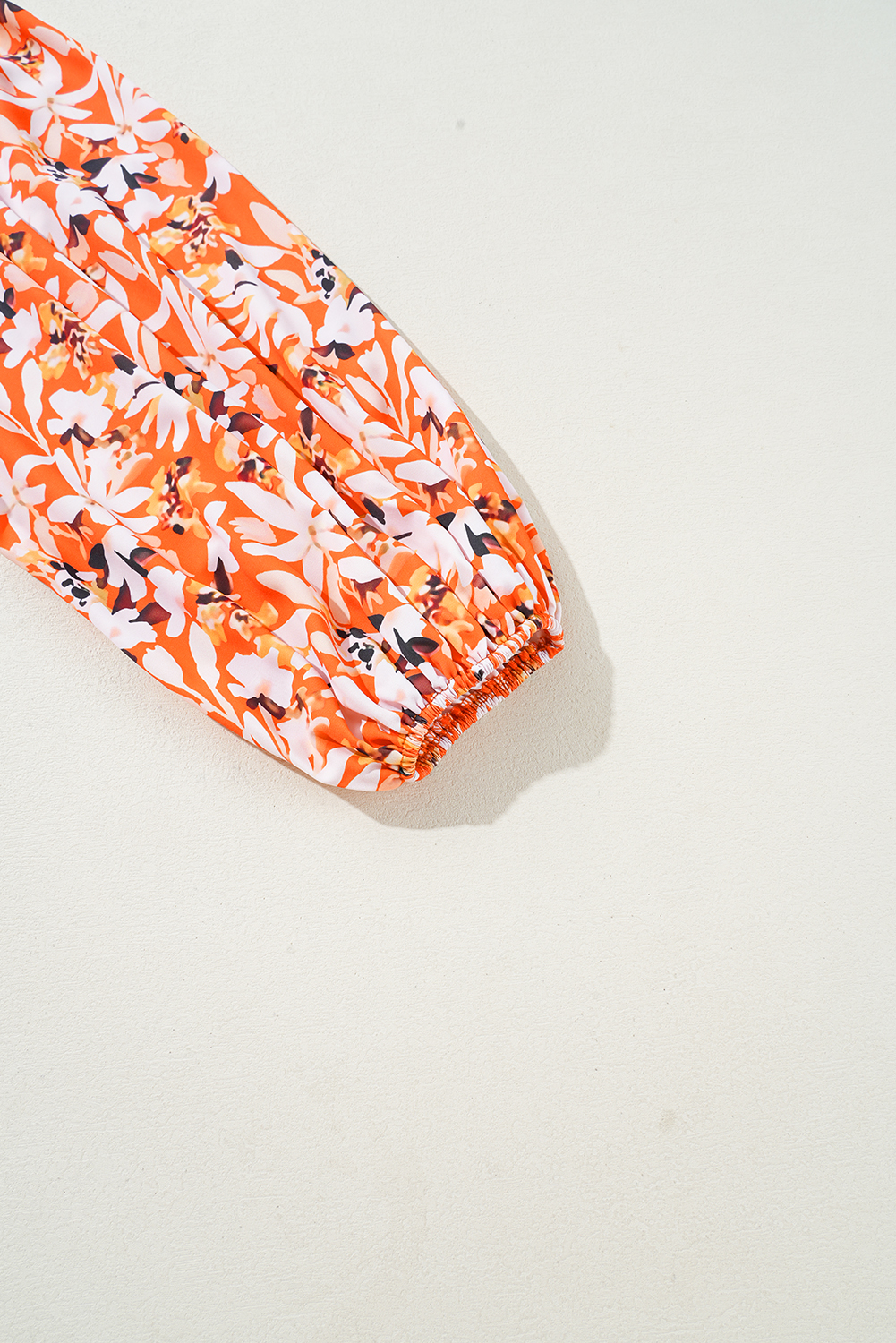 Black Leopard Patchwork Split Neck Ruffle Plus Size Dress