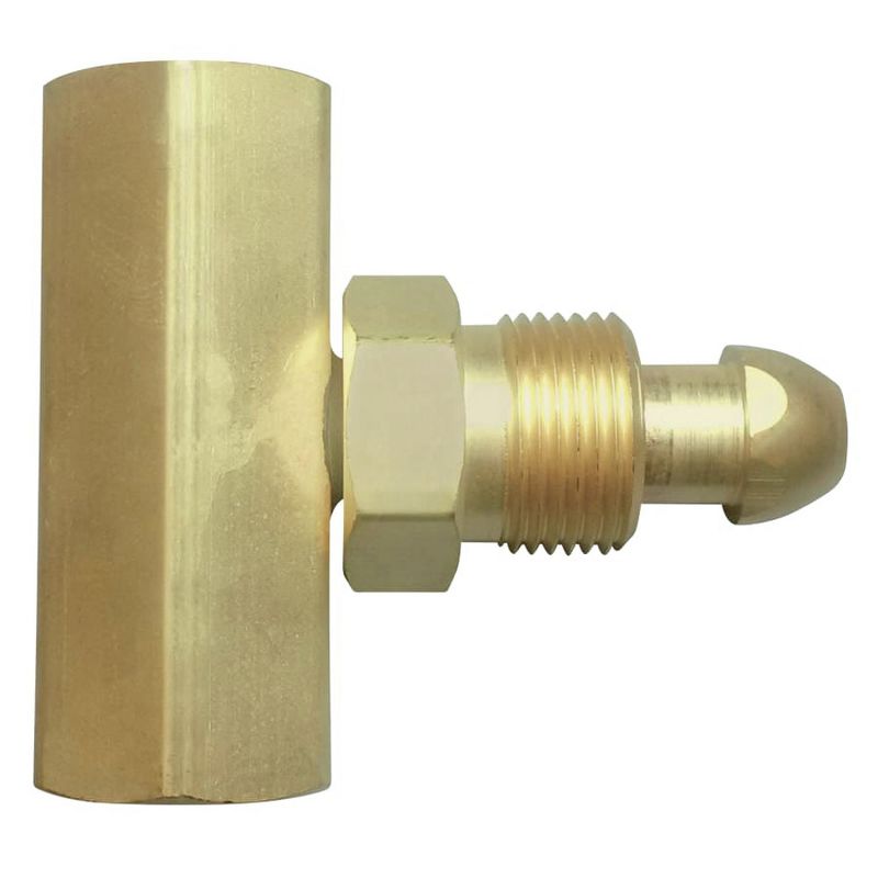 Western Enterprises T-92 Argon/Helium/Nitrogen Brass Manifold Tee Coupler