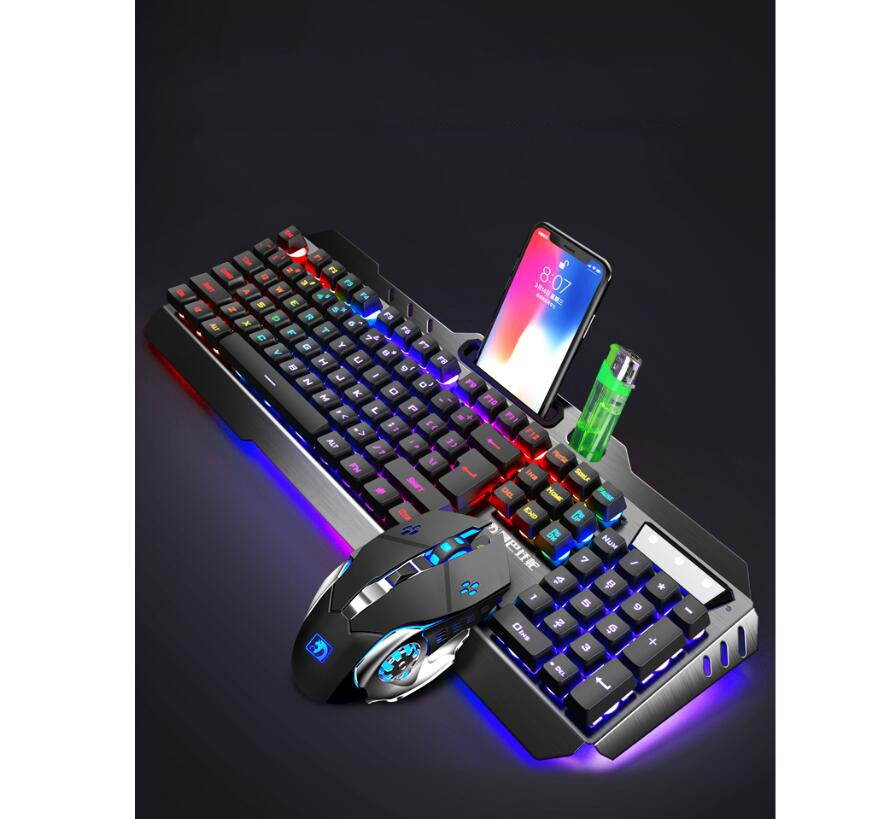 Glorious Modular Mechanical Gaming Keyboard (GMMK)- Barebone Edition (DIY Assembly Required) (Full Size, Black) + Glorious Black Aura Keycaps (Bundle)
