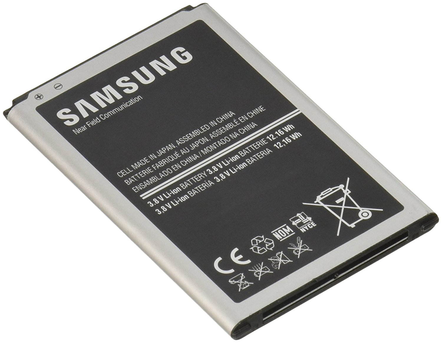 B800BE/B800BU/B800BZ 3200mAh Li-ion Battery for Samsung Galaxy NOTE 3 III, N9000, N9005 LTE, AT&T N900A, Verizon N900V, Sprint N900P, T-Mobile N900T