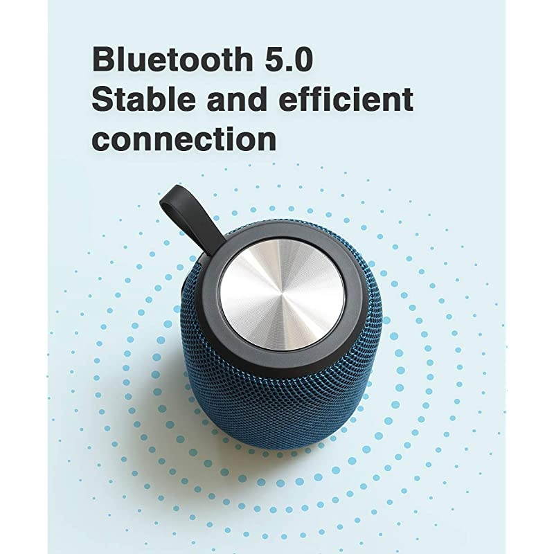Portable Bluetooth Speaker Bluetooth 50 Dual Pairing Loud Wireless Mini Speaker 360 HD Surround Sound Rich Stereo Bass24H Playtime IPX67 Waterproof for Travel Outdoors Home and Party