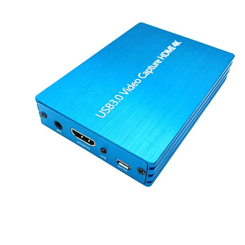 4K HDMI to USB 3.0 Video Capture Card Dongle 1080P 60fps HD Video Recorder Computer Components Hardware HDMI Video Capture Card