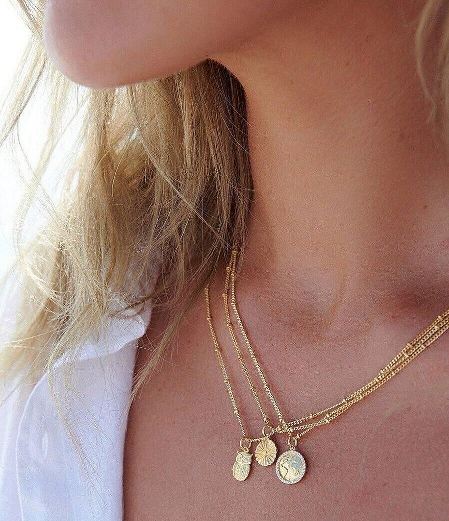 With Love Darling Earth Necklace