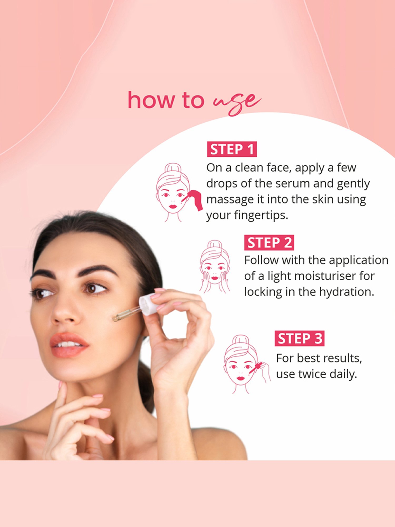 Globus Naturals Glycolic & 1% Salicylic Acid Herbal Face Serum - Pack of 3