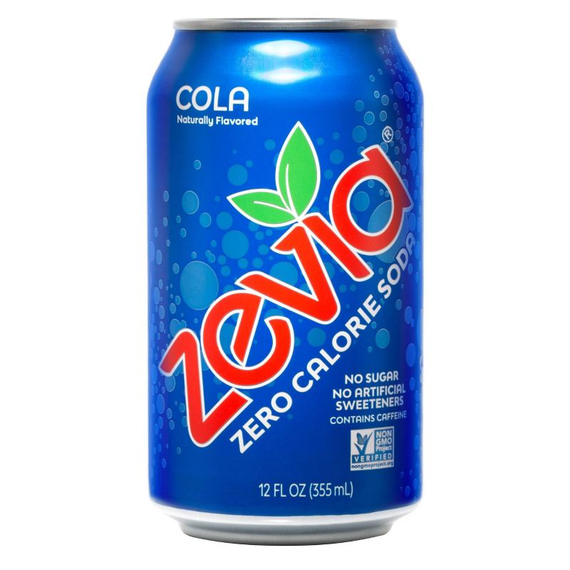 Zevia Cola Zero Calorie Soda - 6pk/12 fl oz Cans