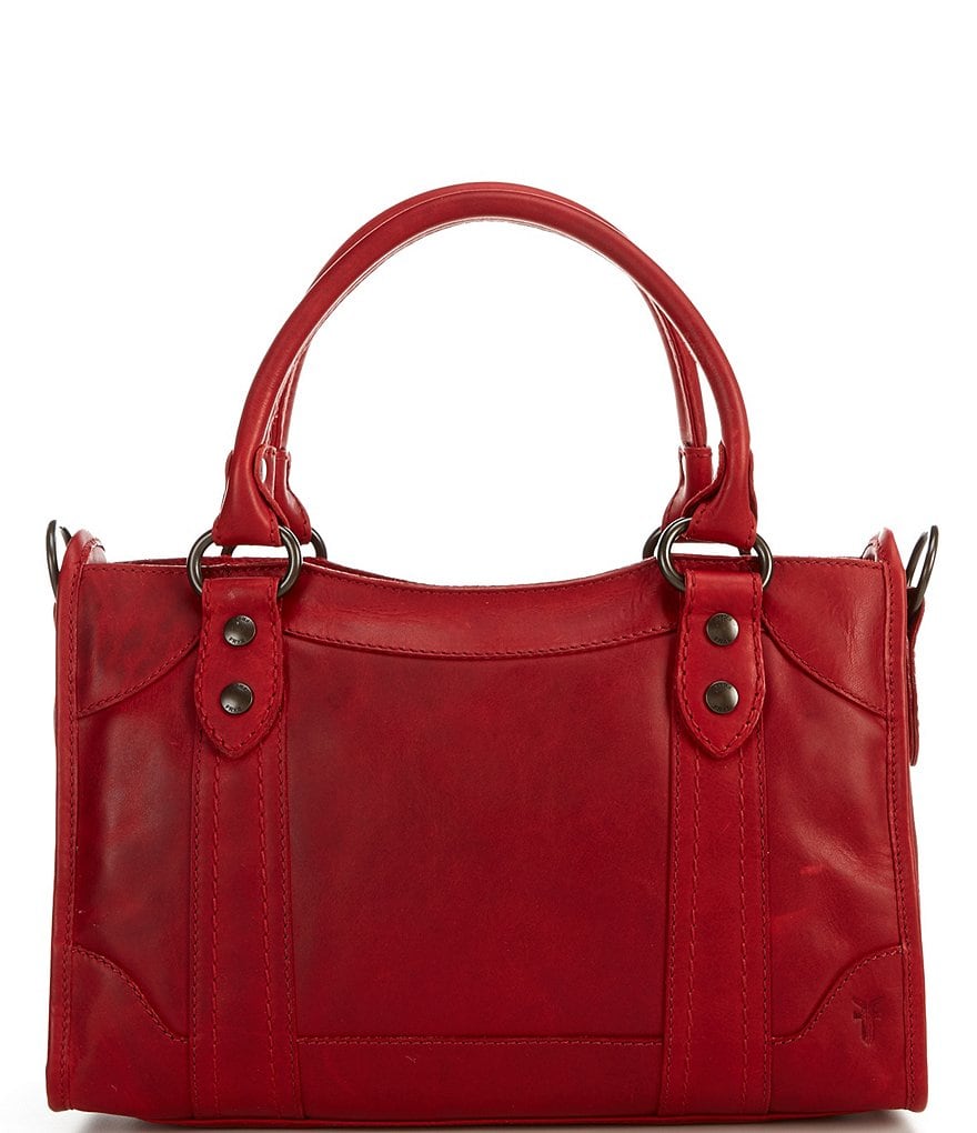 Frye Melissa Washed Leather Satchel Bag