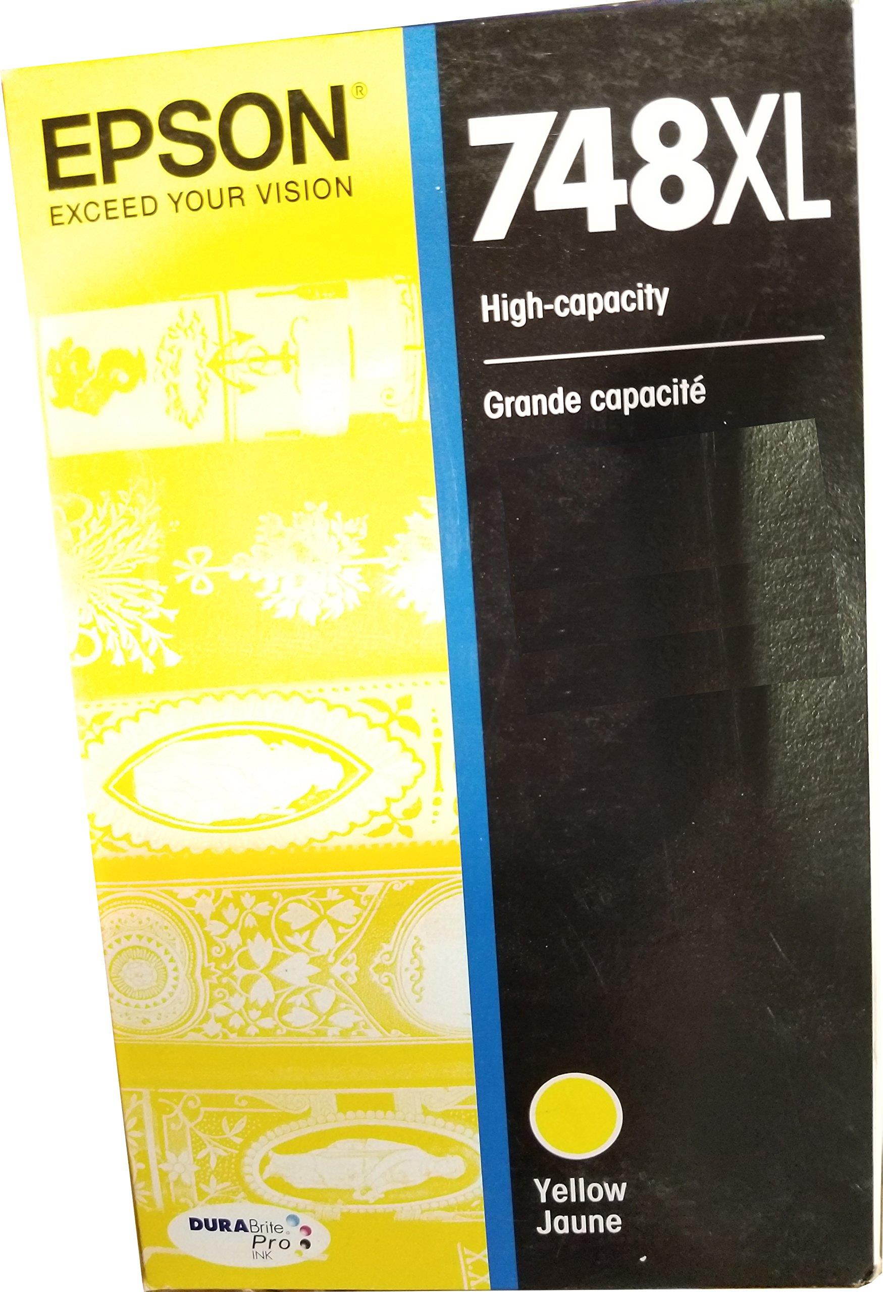 Epson Durabrite Pro 748 Ink Cartridge - Yellow