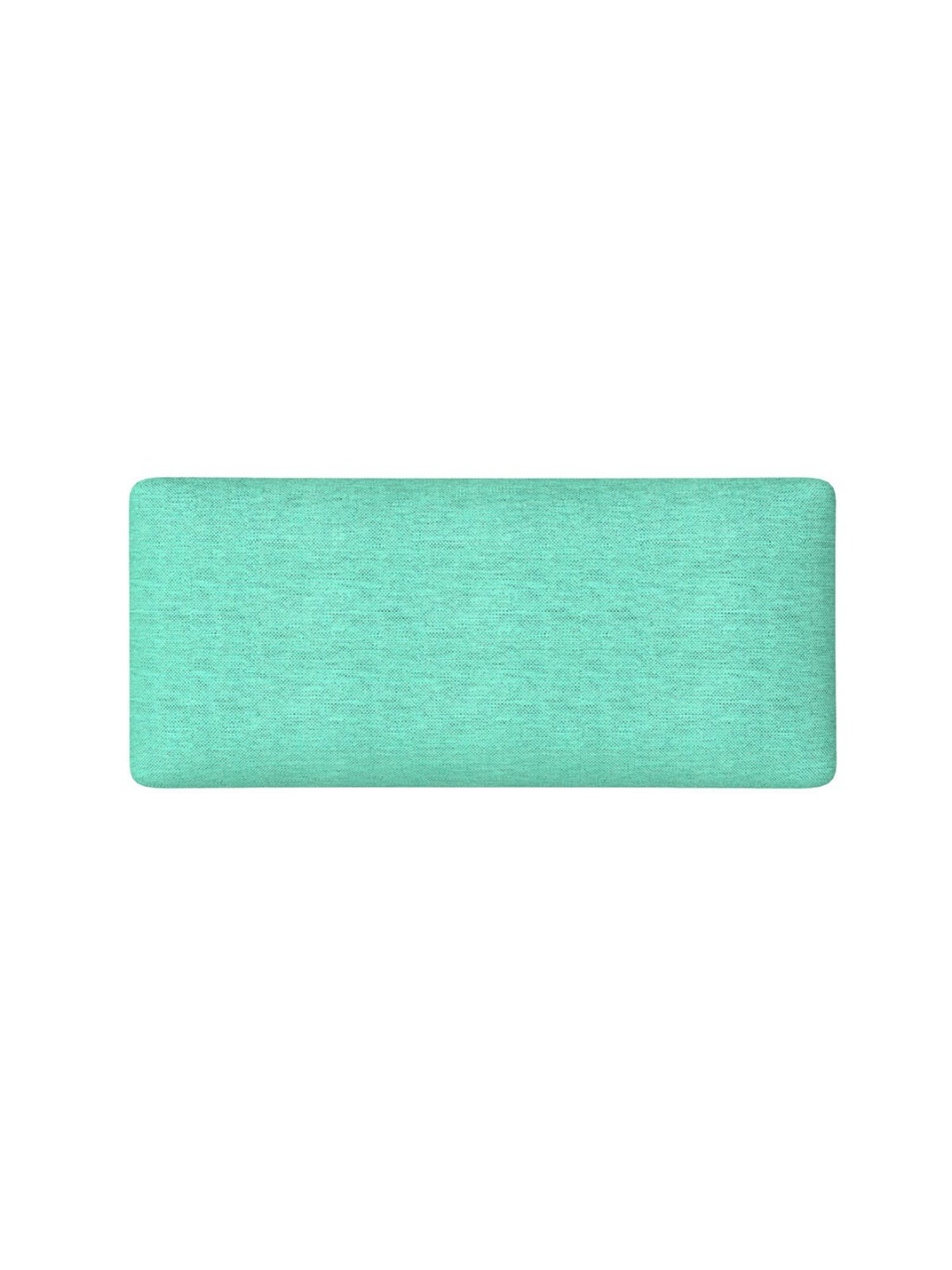 Chumbak Jodhpur Maldivian Solid Teal Blue Sheesham Wood Bench