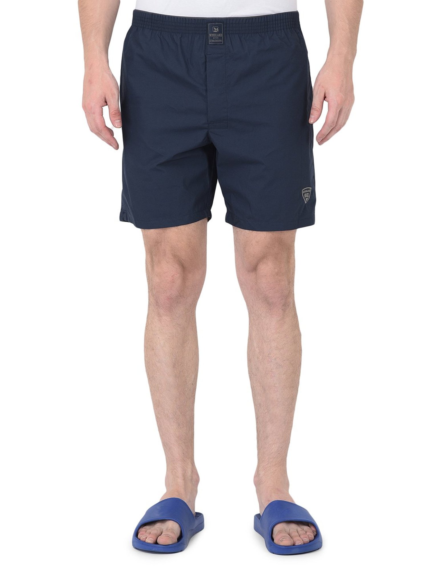 Woodland Navy Nightwear Shorts