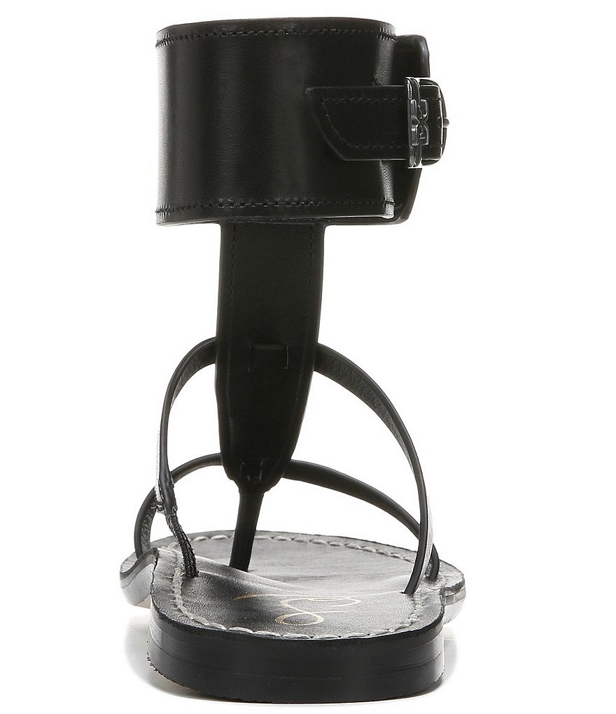 Sam Edelman Mollie Leather Ankle Band Thong Sandals