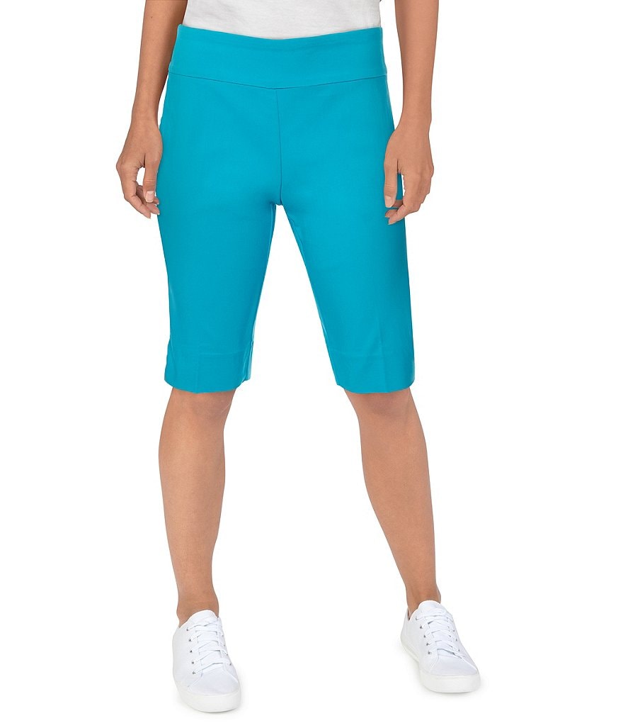 Ruby Rd. Solar Millenium Tech Pull-On Bermuda Shorts