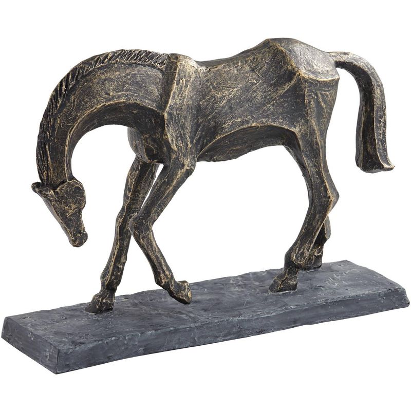 Kensington Hill Bonney 12" Wide Antique Bronze Horse Statue