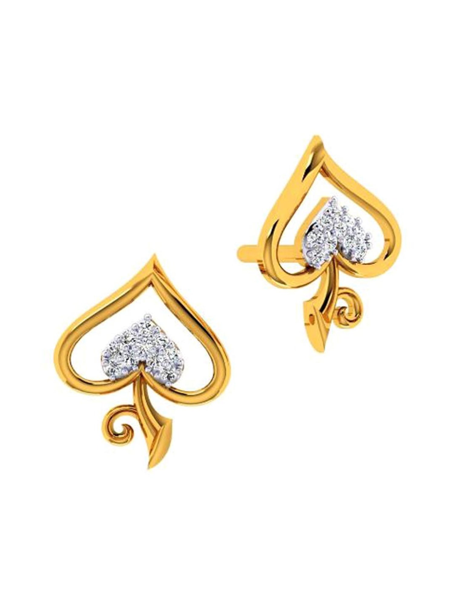 P.C. Chandra Jewellers 22k Gold Earrings for Women