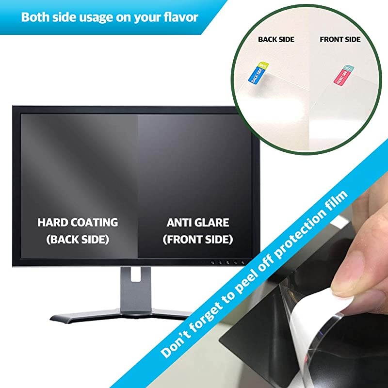 116 Wide 257 x 145 Anti Blue Light Screen Filter AntBlue Light AntiGlare AntiScratch Matte or Gloss Filtering Out Blue Light for Laptop Notebook LCD Monitor Display