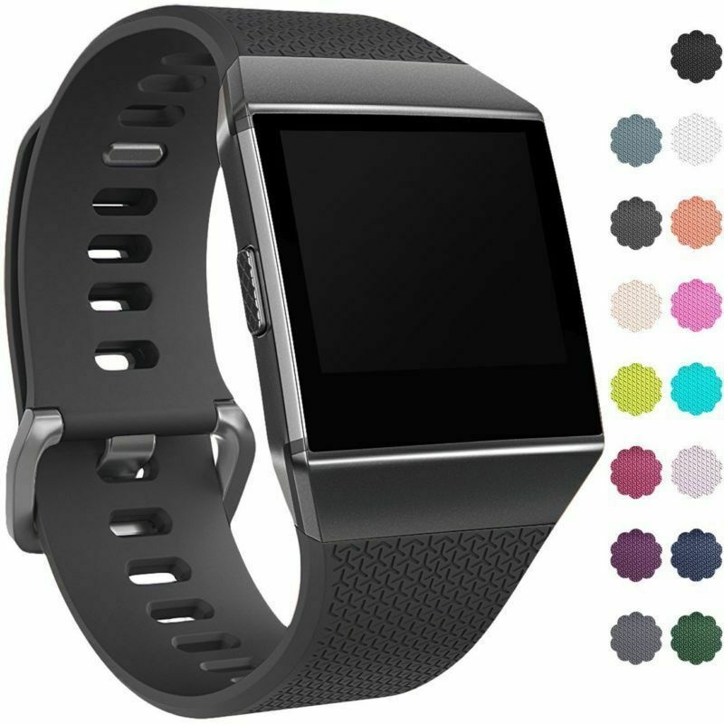 Replacement Silicone Rubber Classic Band Strap Wristband For  Ionic Watch