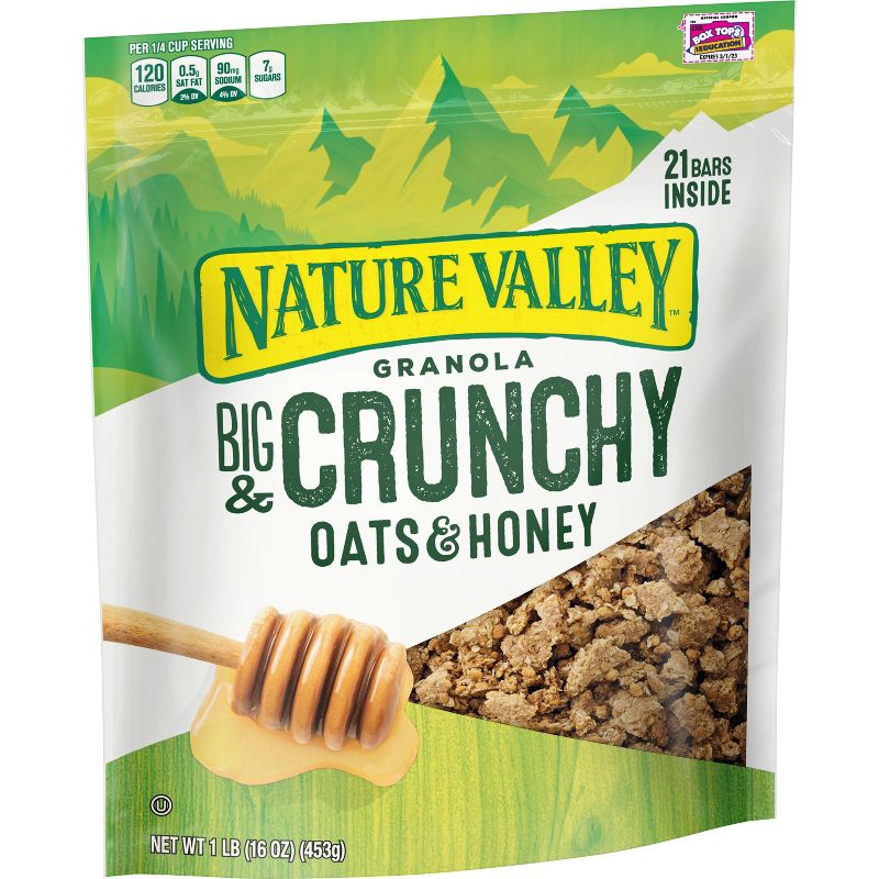 Nature Valley Oats 'N Honey Granola Crunch - 16oz