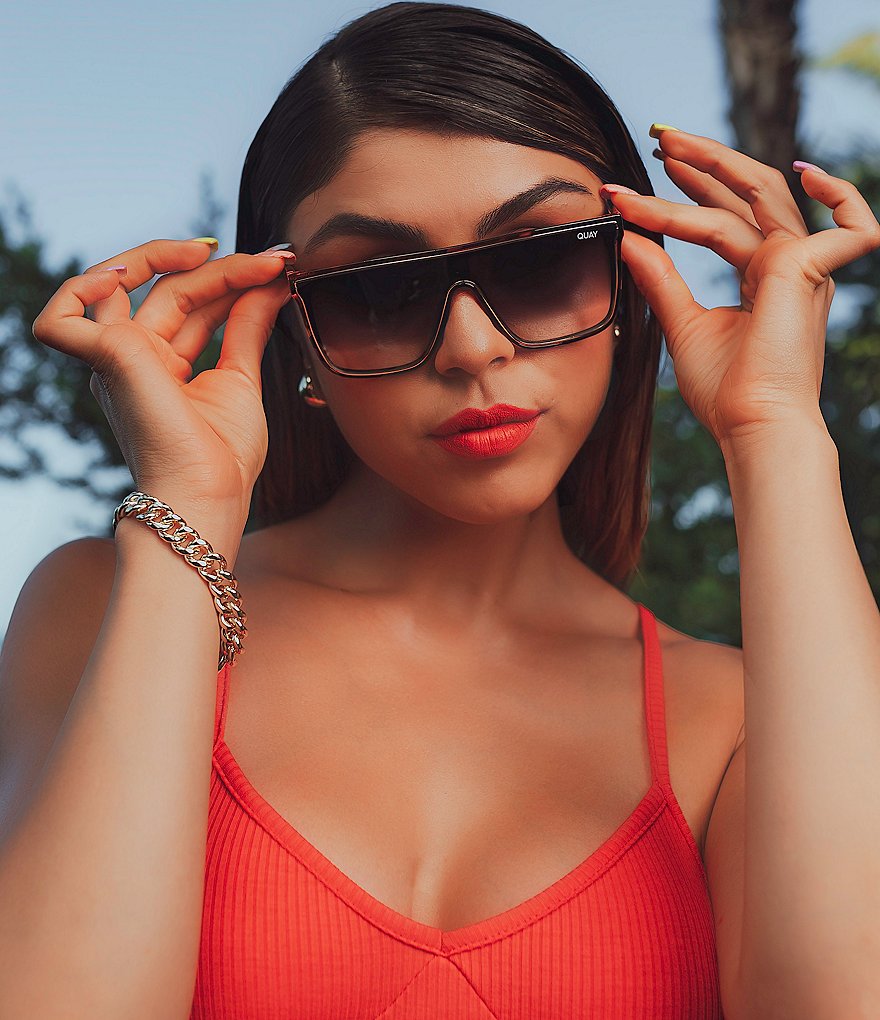 Quay Australia Quay x Maluma Nightfall Shield Sunglasses