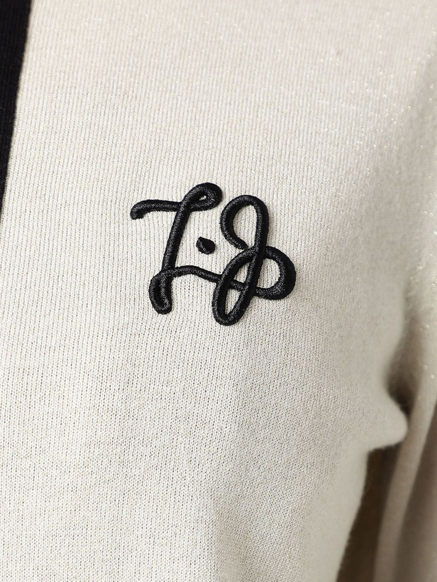 Liu Jo Off White Regular Fit Sweatshirt