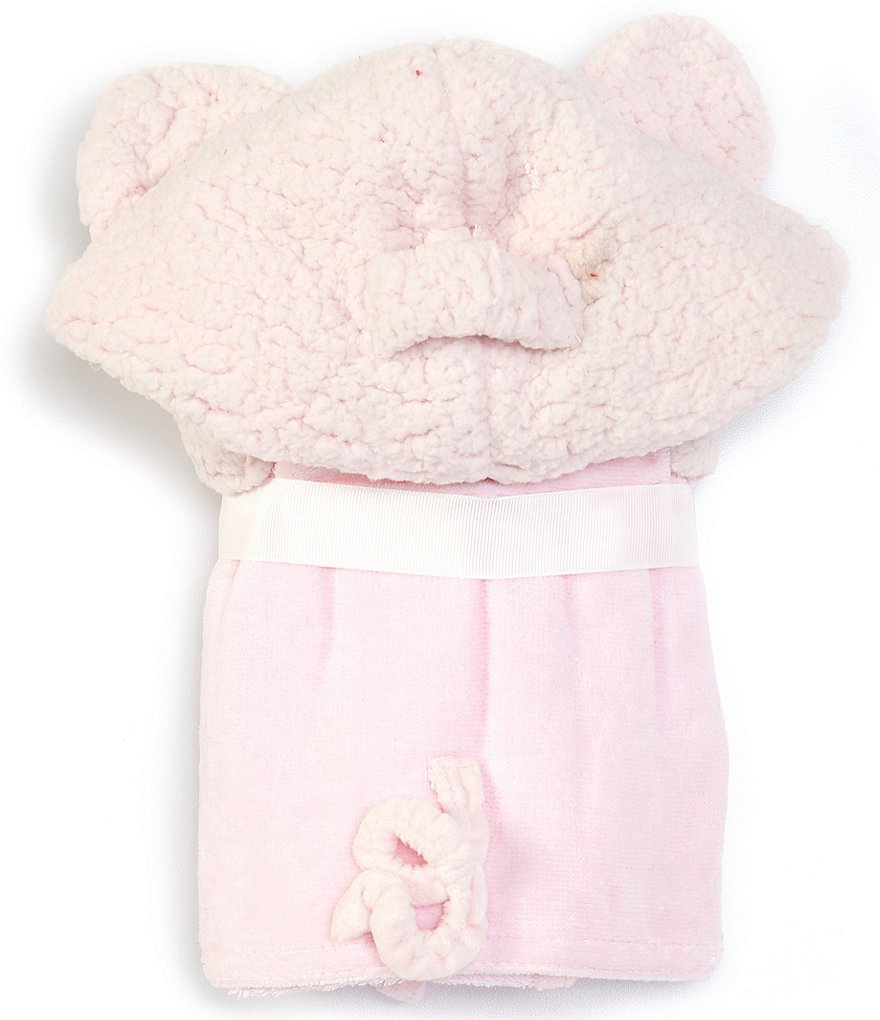 Mud Pie Baby Newborn-18 Months Pig Hooded Towel